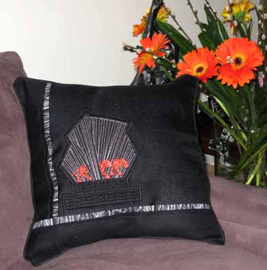 Art Deco Machine Embroidery Design Instructions