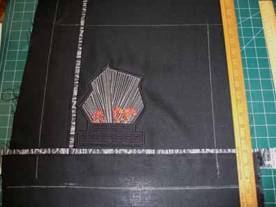 Art Deco Machine Embroidery Design Instructions