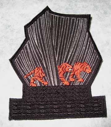 Art Deco Machine Embroidery Design Instructions