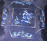 Blue Willow Machine Embroidery Design Instructions