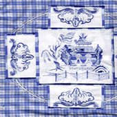 Blue Willow Machine Embroidery Design Instructions