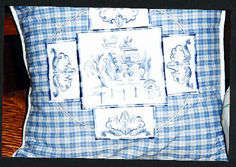 Blue Willow Machine Embroidery Design Instructions