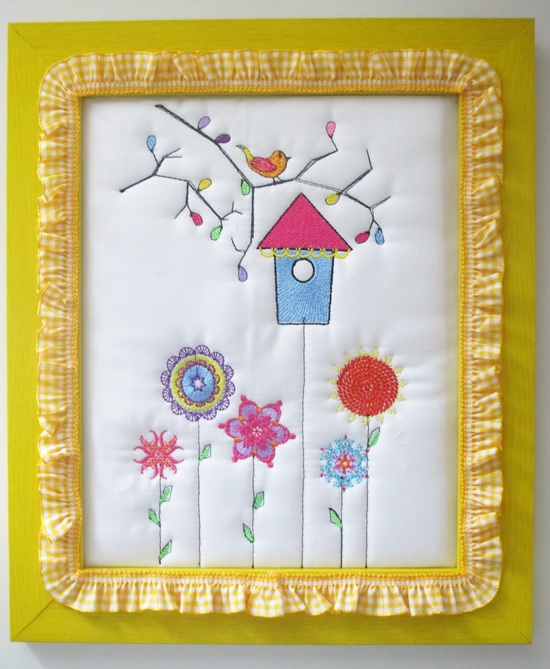 Bold and Beatiful Machine Embroidery Design Instructions