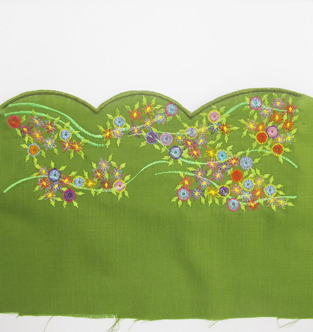 Bold and Beatiful Machine Embroidery Design Instructions