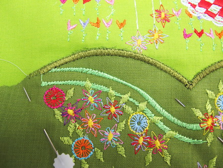 Bold and Beatiful Machine Embroidery Design Instructions