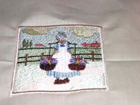 Bring to Market Machine Embroidery Design Instructions