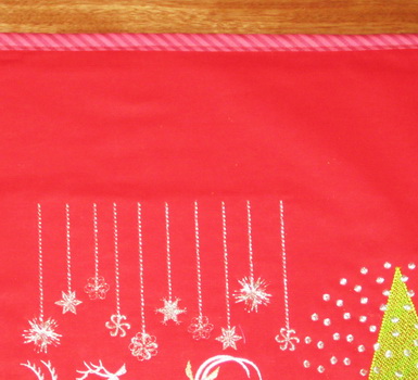 Christmas 2010 Machine Embroidery Design Instructions