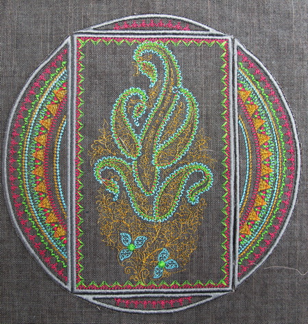 Feast of Colour Machine Embroidery Design Instructions