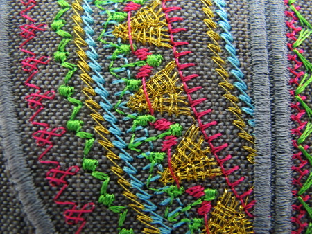 Feast of Colour Machine Embroidery Design Instructions