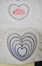 Gift of Love Machine Embroidery Design Instructions