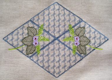 Hana Machine Embroidery Design Instructions