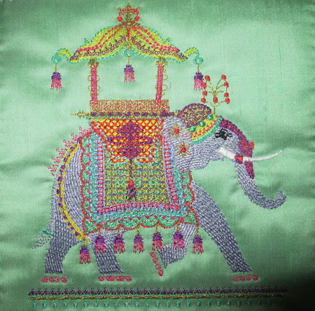 Jodhpur Machine Embroidery Design Instructions