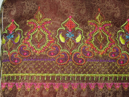 Jodhpur Machine Embroidery Design Instructions