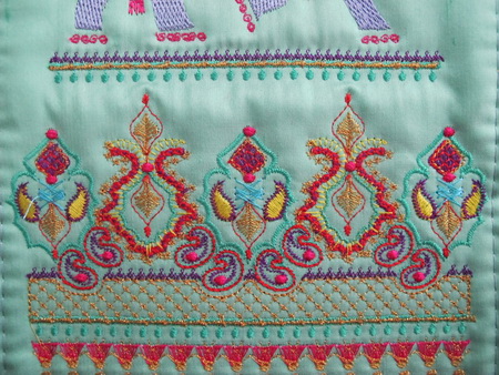 Jodhpur Machine Embroidery Design Instructions