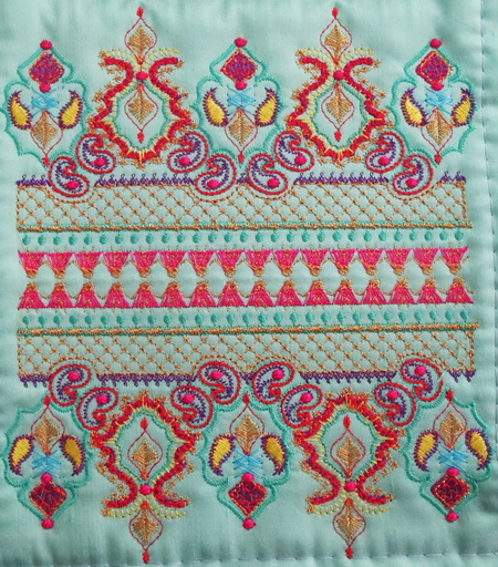 Jodhpur Machine Embroidery Design Instructions