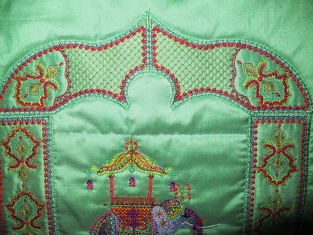 Jodhpur Machine Embroidery Design Instructions