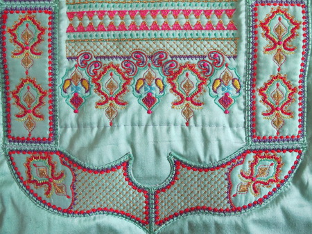 Jodhpur Machine Embroidery Design Instructions