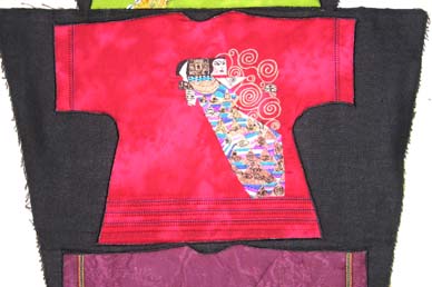 Klimt Machine Embroidery Design Instructions