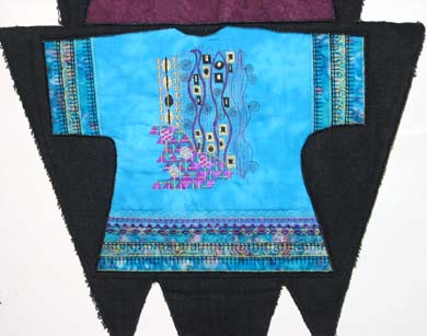 Klimt Machine Embroidery Design Instructions