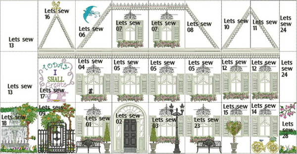 Lets Sew Machine Embroidery Design Instructions