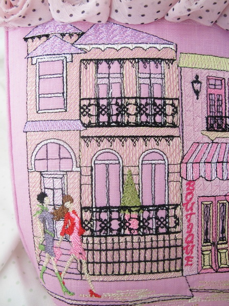 Main Street Machine Embroidery Design Instructions