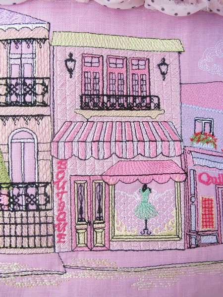 Main Street Machine Embroidery Design Instructions