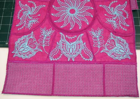 Malacca Machine Embroidery Design Instructions