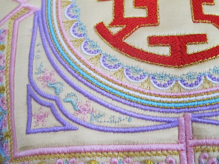 Manchu Machine Embroidery Design Instructions