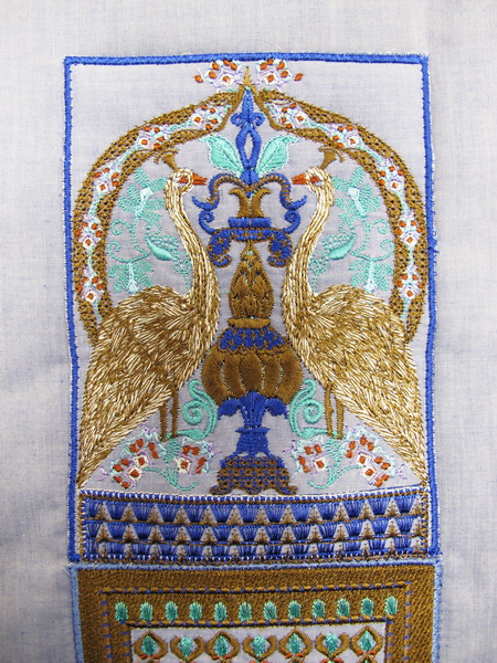 Mandir Machine Embroidery Design Instructions