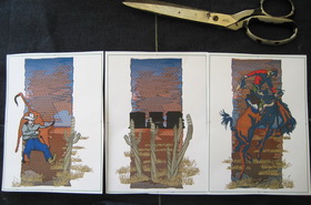 Old West Machine Embroidery Design Instructions