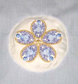 Rhapsody Machine Embroidery Design Instructions