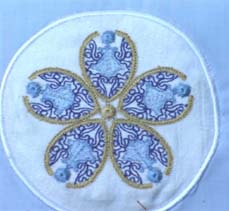 Rhapsody Machine Embroidery Design Instructions