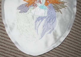 Rock A Bye Baby Machine Embroidery Design Instructions