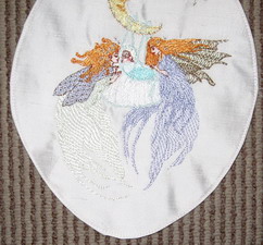 Rock A Bye Baby Machine Embroidery Design Instructions