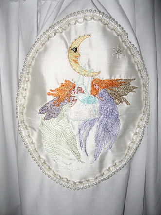 Rock A Bye Baby Machine Embroidery Design Instructions