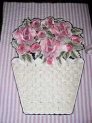 Romancing the Rose Basket Machine Embroidery Design Instructions