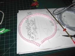 Romancing the Rose Basket Machine Embroidery Design Instructions