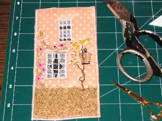 Rose Cottage Machine Embroidery Design Instructions