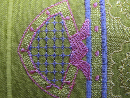 Saffron Machine Embroidery Design Instructions