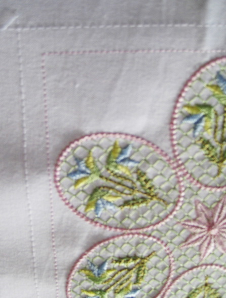 Shades of Pale Machine Embroidery Design Instructions