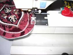 Tudor Machine Embroidery Design Instructions