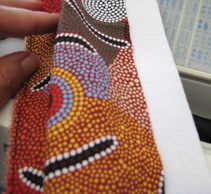 Uluru Machine Embroidery Design Instructions