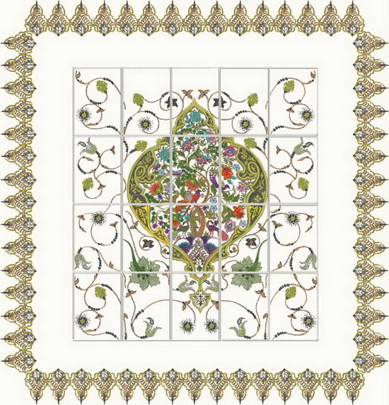 Vasanta Machine Embroidery Design Instructions