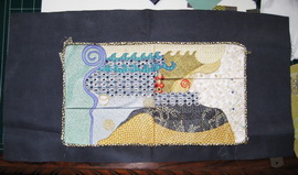 Klimt Composition Machine Embroidery Design Instructions