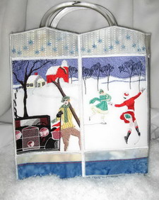 Winter Wonderland Machine Embroidery Design Instructions