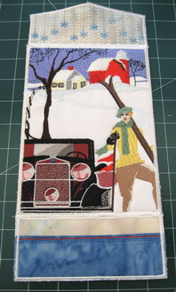 Winter Wonderland Machine Embroidery Design Instructions