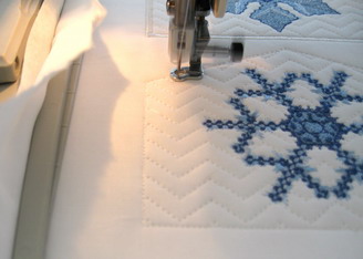 Winter Wonderland Machine Embroidery Design Instructions